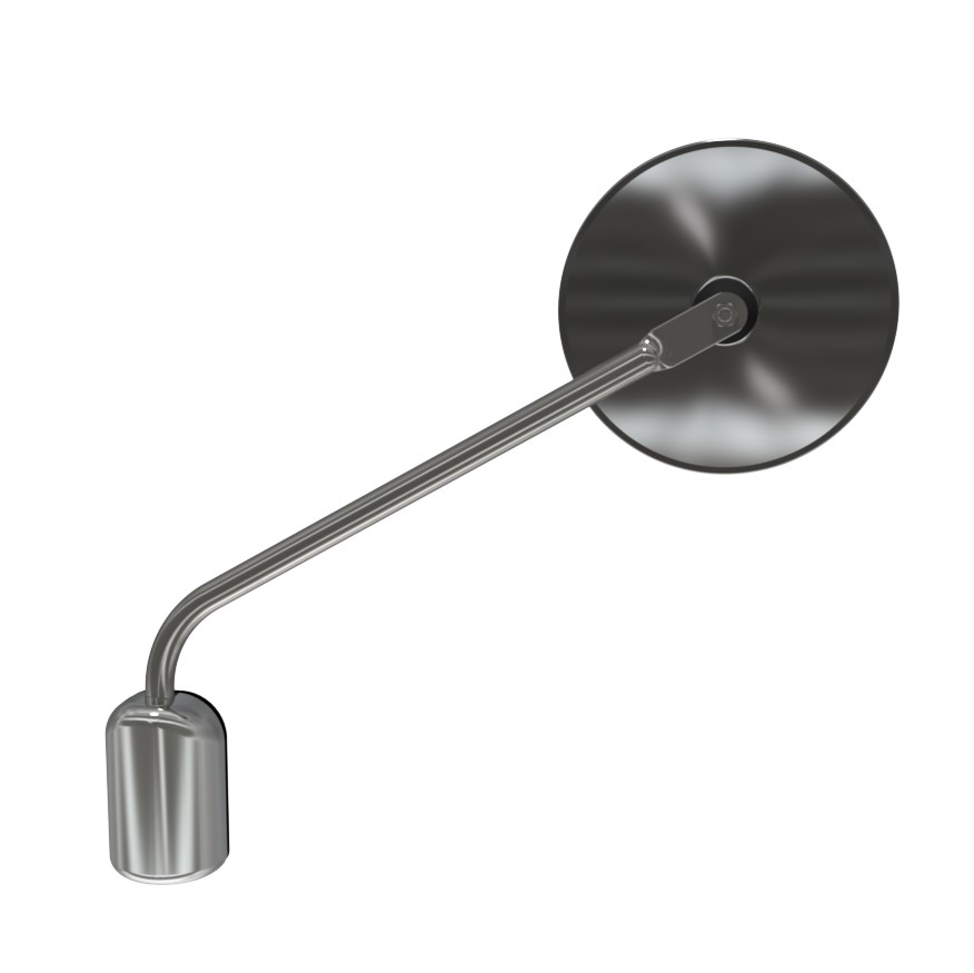 CONVEXO DE 8" CON BPC MED. A. INOX.