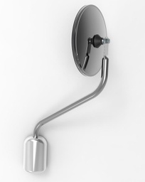[RTBC16] CONVEXO DE 8" CON BPC GDE. CROMO.